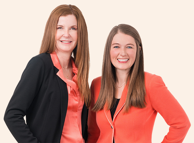 Rachel Sauter and Courtney Naastad, Psychiatric Nurse Practitioners at White Lotus Mental Health Clinic in Fargo, ND